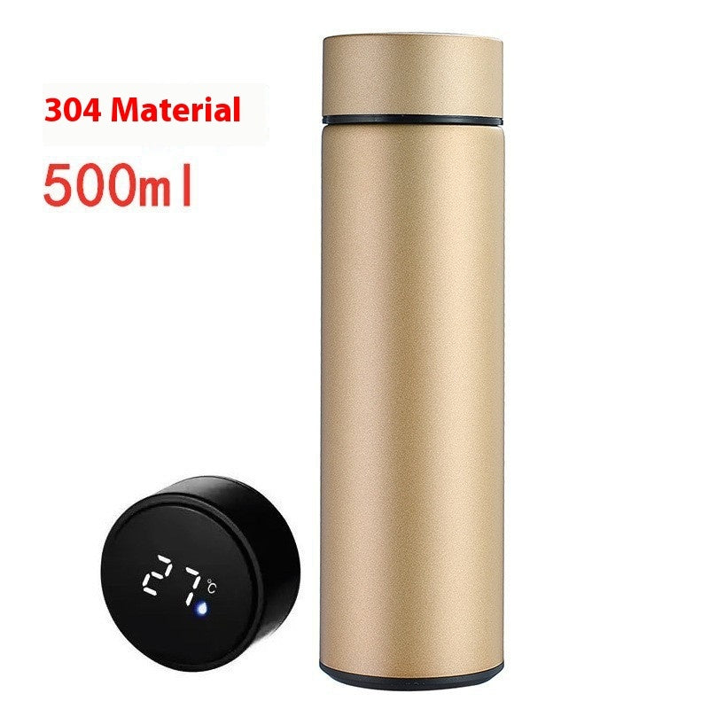 Smart Water Bottle with LED Temperature Display