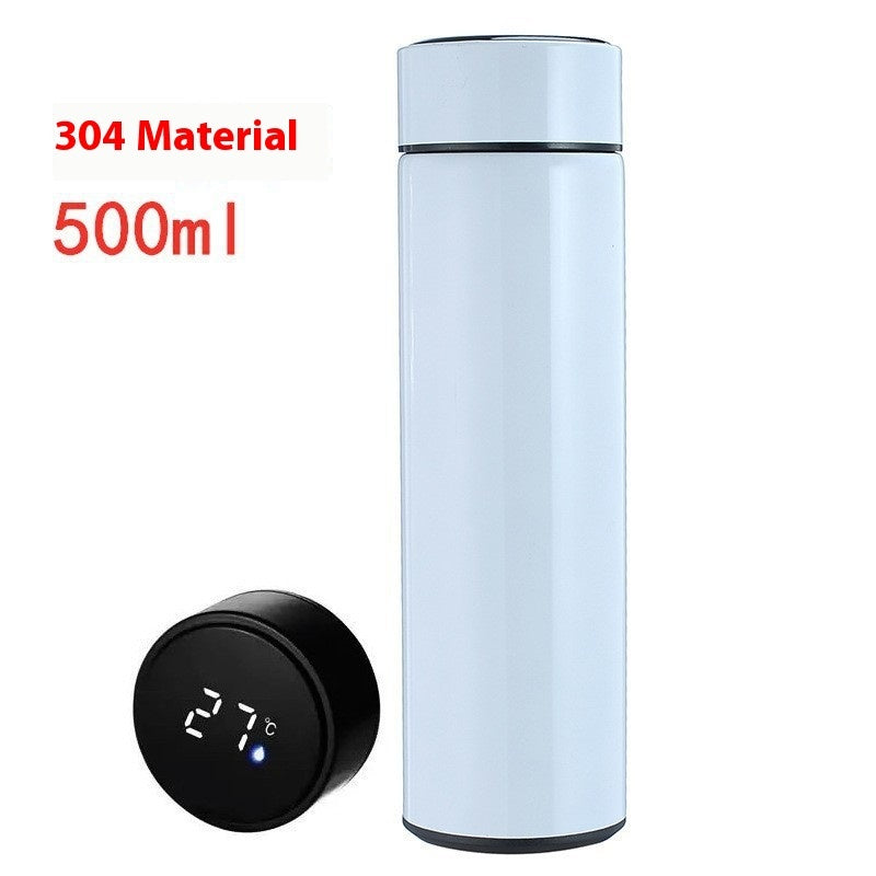 Smart Water Bottle with LED Temperature Display