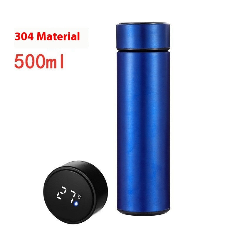 Smart Water Bottle with LED Temperature Display