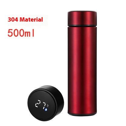 Smart Water Bottle with LED Temperature Display