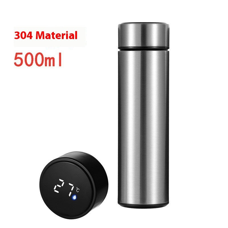 Smart Water Bottle with LED Temperature Display