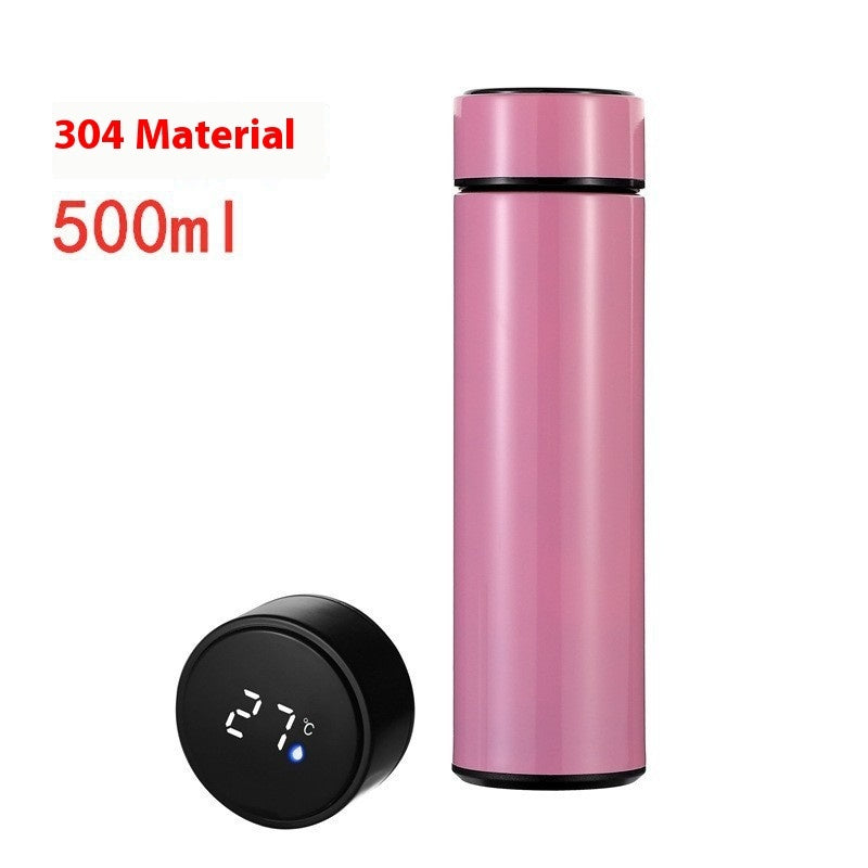 Smart Water Bottle with LED Temperature Display